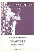 Rudolf Kelterborn Notenblätter Quartett für Saxophone (AATB)