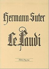 Hermann Suter Notenblätter Le laudi op.25