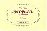 Georg Friedrich Händel Notenblätter 12 Fantasien und 4 Stücke