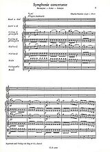 Karl Philipp Stamitz Notenblätter Symphonie concertante C-Dur