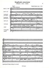 Karl Philipp Stamitz Notenblätter Symphonie concertante C-Dur