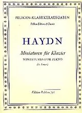 Franz Joseph Haydn Notenblätter Miniaturren