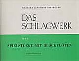Herbert Langhans Notenblätter Das Schlagwerk Band 2 Spielstücke
