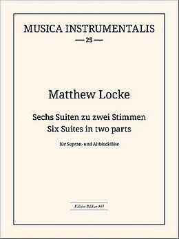 Matthew Locke Notenblätter 6 Suiten zu 2 Stimmen