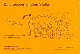 Karl Friedrich Abel Notenblätter Da draussen in dem Stalle