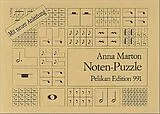 Anna Marton Instrumente+Zubehör Noten-Puzzle