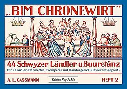 Alfred Lorenz Gassmann Notenblätter Bim Chronewirt op.79 Band 2 (Nr.19-44)