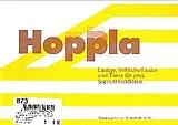  Notenblätter Hoppla Lieder und Tänze für