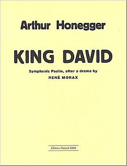 Arthur Honegger Notenblätter King David