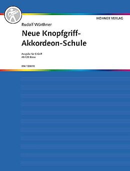 Rudolf Würthner Notenblätter Neue Knopfgriff-Akkordeonschule