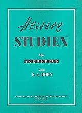  Notenblätter Heitere Studien Band 1