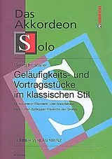 Georg Espitalier Notenblätter Geläufigkeits- und Vortragsstücke im klassischen Stil
