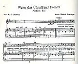 Hubert Deuringer Notenblätter Wenn das Christkind kommt