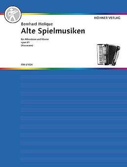 Wilhelm Bernhard Molique Notenblätter Alte Spielmusiken op.61