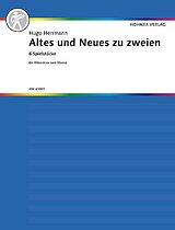 Hugo Herrmann Notenblätter Altes und Neues zu zweien