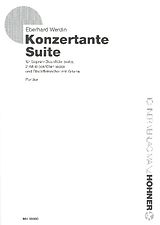 Eberhard Werdin Notenblätter Konzertante Suite