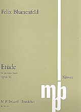 Feliks Mikhail Blumenfeld Notenblätter Étude en la bemolle majeur op.36