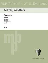 Nikolai Karlowitsch Medtner Notenblätter Sonate f-Moll op.5