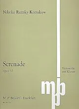 Nicolai Andrejewitsch Rimski-Korsakow Notenblätter Serenade op.37