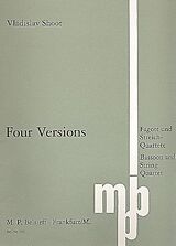 Vladislav Shoot Notenblätter Four Versions (1990)