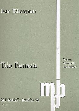 Ivan Tcherepnin Notenblätter Trio Fantasia