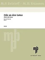 Tigran Mansurjan Notenblätter Ode an den Lotus