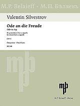 Valentin Silvestrov Notenblätter Ode an die Freude
