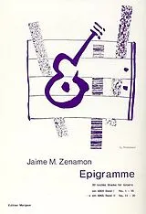 Jaime M. Zenamon Notenblätter Epigramme Band 2 (Nr.11-20)