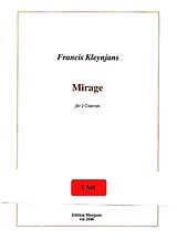 Francis Kleynjans Notenblätter Mirage op.110
