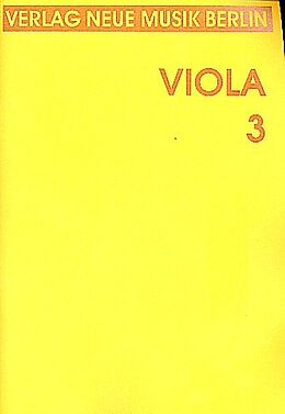  Notenblätter Viola Band 3 für Viola und Gitarre