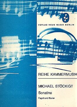 Michael Stöckigt Notenblätter Sonatine für Fagott und Klavier