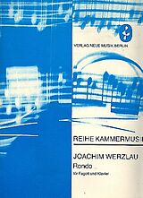 Joachim Werzlau Notenblätter Rondo für Fagott und Klavier