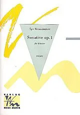 Igor Krassilnikow Notenblätter Sonatine op.1