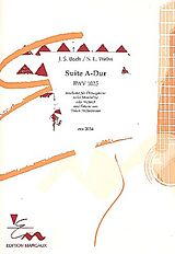 Johann Sebastian Bach Notenblätter Suite A-Dur BWV1025 für Mandoline