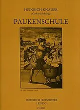 Heinrich Knauer Notenblätter Paukenschule