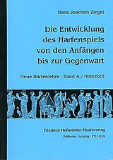 Hans Joachim Zingel Notenblätter Neue Harfenlehre Band 4 - Notenteil