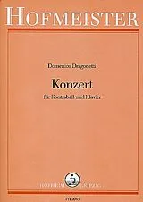 Domenico Dragonetti Notenblätter Konzert A-Dur für Kontrabass