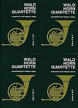  Notenblätter Waldhornquartette Band 1