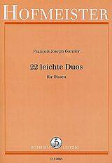 Francois-Joseph Garnier Notenblätter 22 leichte Duos