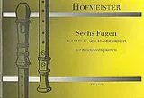 Karl Friedrich Abel Notenblätter 6 Fugen aus dem 17. und 18