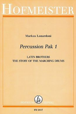 Markus Lonardoni Notenblätter Percussion Pak Nr.1 für 5-8 Spieler
