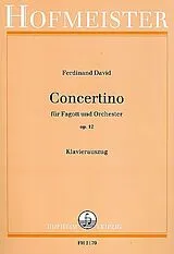 Ferdinand David Notenblätter Concertino op.12