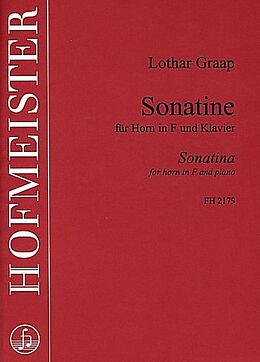 Lothar Graap Notenblätter Sonatine für Horn und Klavier