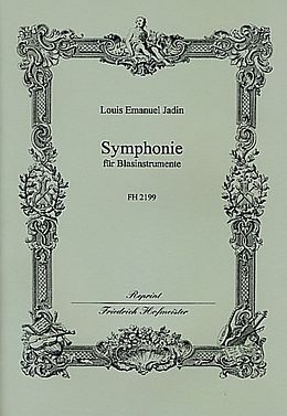 Louis Emmanuel Jadin Notenblätter Symphonie für Blasinstrumente