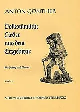  Notenblätter Volkstümliche Lieder aus dem Erzgebirge Band 2