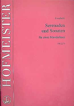 Pietro Fouchetti Notenblätter Serenaden und Sonaten