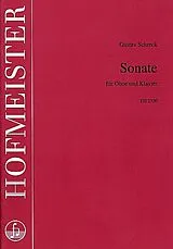 Gustav Schreck Notenblätter Sonate op.13