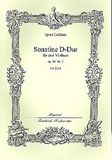 Ignaz Lachner Notenblätter Sonatine D-Dur op.90,2