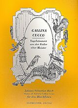 Johann Sebastian Bach Notenblätter Gallina Cuccu