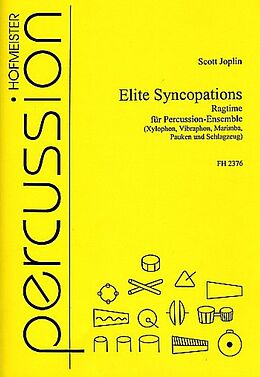  Notenblätter Elite Syncopations für Percussion-Ensemble